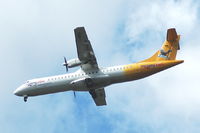 G-BWDA @ EGCC - Aurigny Air Services - Landing - by David Burrell