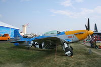 N3451D @ KOSH - North American P-51D - by Mark Pasqualino