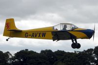 G-AVXW @ EGBM - Druine D.62B Condor - by Terry Fletcher
