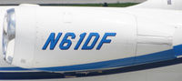 N61DF @ PDK - Tail Numbers - by Michael Martin