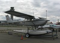 N2432Y @ ANC - 1962 Cessna 172D Skyhawk, c/n 17249732, General Aviation Parking area at Anchorage International - by Timothy Aanerud