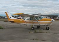 N2104F @ ANC - General Aviation Parking area at Anchorage International - by Timothy Aanerud