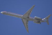 N562AA @ SNA - AA MD-83 climbing the blue sky. - by Mike Khansa