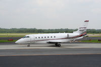 N737QS @ PDK - Taxing to Signature Flight Services - by Michael Martin