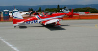 N717EE @ WVI - 2003 Barrie VANS RV-7 homebuilt from Chandler, AZ taxying in @ Watsonville, CA airshow - by Steve Nation