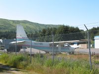 N27MR @ ADQ - General Aviation area at Kodiak.  I normally don't like through the fence photos; but, Britten-Norman's are uncommon. - by Timothy Aanerud