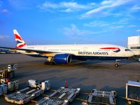 G-YMMD @ DEN - British Airways 777 in from LHR. - by Francisco Undiks