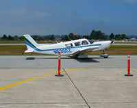 N6300Z @ WVI - 1968 Piper PA-32-300 from Fruitland, ID taxying by cones @ Watsonville, CA airshow - by Steve Nation