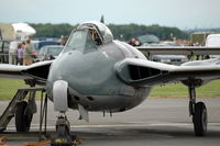 G-DHVM @ EGBP - Venom WR470 at Kemble. Ex Swiss Air Force. - by Henk van Capelle