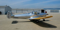 N2756H @ WVI - Mostly aluminum colored 1946 Ercoupe 415-C as NC2756H @ Watsonville, CA airshow - by Steve Nation