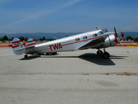 N18137 @ WVI - Always a crowd pleaser TWA 1937 Lockheed 12A  as NC18137 @ Watsonville, CA airshow - by Steve Nation