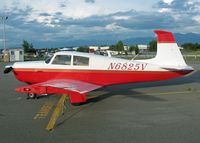 N6825V @ ANC - General Aviation Parking area at Anchorage International - by Timothy Aanerud