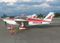 N8810W @ ANC - 1964 Piper PA-28-235, c/n 28-10355, General Aviation Parking area at Anchorage International - by Timothy Aanerud