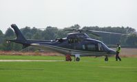 G-WOFM @ EGBK - Agusta A109 at Sywell - by Simon Palmer