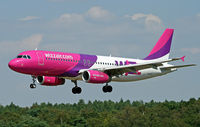 HA-LPJ @ BOH - A320 WIZZAIR - by barry quince