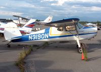 N3190N @ ANC - General Aviation Parking area at Anchorage International - by Timothy Aanerud