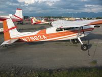 N7882A @ ANC - General Aviation Parking area at Anchorage International - by Timothy Aanerud