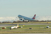 TC-JMD @ EGCC - Turkish Airlines - Taking off - by David Burrell