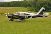 G-ATOP @ EGHP - Originally owned to, C.S.E. Aviation Ltd in February 1966. Currently with and Trustee of, Aero 80 Flying Group since August 1986. - by Clive Glaister