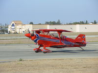 N188PS @ KTOA - Pitts in TOA Rwy29L Run Up Area - by COOL LAST SAMURAI