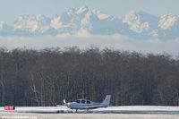 N317CD @ PAE - On a sunny winter day with the Olympic Mountains in the background - by Teiten Michel ( www.mablehome.com )