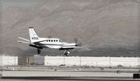 N425GC @ VGT - 1981 Cessna 425 - by Geoff Smith
