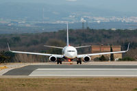 EI-DPK @ LEGE - In the point of wait of the RWY 20 awaiting the order of to enter and to take off. - by Jorge Molina