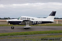 ZK-DXI @ NZNS - Piper Warrior II - by Peter Lewis