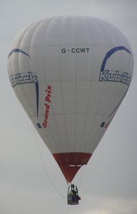 G-CCWT - Kubicek Balloon at Northampton - by Simon Palmer