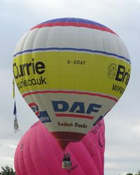G-ODAF - Lindstrand balloon at Northampton - by Simon Palmer