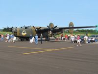 N24927 @ LHQ - B24 Liberator at Wings of Victory Airshow - Lancaster, OH - by Bob Simmermon