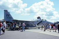 82-0019 @ OSH - F-15C at the EAA fly in - by Glenn E. Chatfield