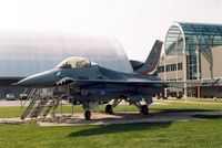 75-0745 @ FFO - YF-16A at the National Museum of the U.S. Air Force. Now a traveling recruiting display.