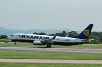 EI-DCB @ EGCC - Ryanair - Taking Off - by David Burrell