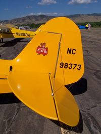 N98373 @ KBDU - Parked for display at Boulder Open House. - by Bluedharma