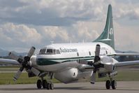 C-GYSK @ CYXX - Saskatchewan Goverment Convair 340