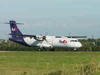 EI-FXH @ EGPF - ATR72-202/Air Contractors/Glasgow (Fedex Colours) - by Ian Woodcock