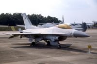 163572 @ NPA - F-16N at the National Museum of Naval Aviation - by Glenn E. Chatfield
