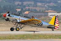 N48742 @ CMA - 1941 Ryan ST-3KR as PT-22 taxiing to RWY 26 for takeoff to perform at the 2006 Camarillo Airshow. - by Dean Heald
