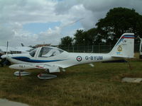 G-BYUM @ FFD - Royal International Air Tattoo 2003 - by Steve Staunton