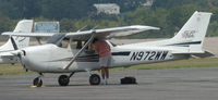 N972WW @ DAN - 2002 Cessna 172S in Danville Va. - by Richard T Davis