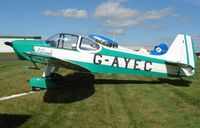 G-AYEC @ EGCJ - 2007 PFA Regional Rally at Sherburn , Yorkshire , UK - by Terry Fletcher