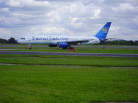 G-FCLD @ EGCC - Just landed at Manchester, UK - by Paul Tompkins