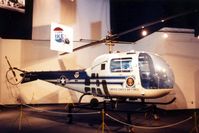 57-2729 - UH-13J at the Strategic Air & Space Museum, Ashland, NE.  On loan from the National Air & Space Museum - by Glenn E. Chatfield