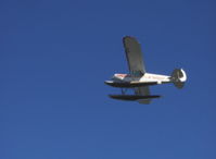N74922 @ LHD - 1975 Piper PA-18-150 SUPER CUB, Lycoming O-320 150 Hp, takeoff climb - by Doug Robertson