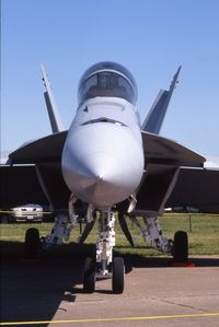 165796 @ DVN - F/A-18F at the Quad Cities Air Show - by Glenn E. Chatfield