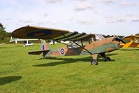 G-AJGJ @ EGHP - Colour scheme of the ROYAL AIR FORCE - Serial No: RT486 - by Clive Glaister