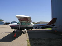 N1686E @ KSGS - Parked outside the Civil Air Patrol Hangar at Fleming Field. - by Mitch Sando
