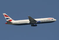 G-BNWZ @ EGLL - BA 767 off 09R - by Kevin Murphy