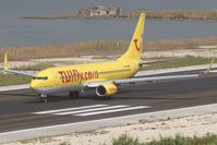 D-ATUA @ LGKR - Hapag Fly 737-800 - by Andy Graf-VAP